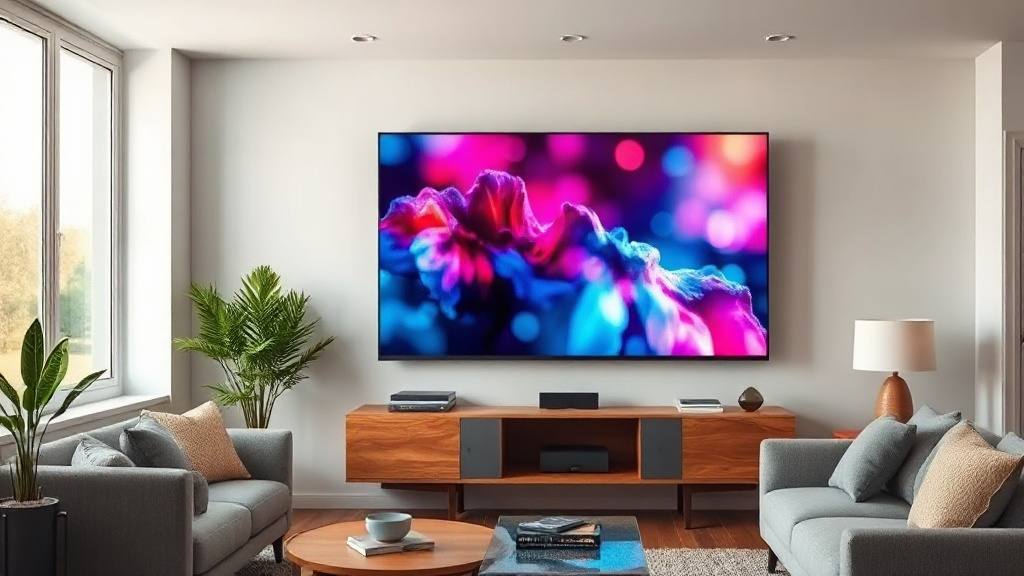 Perfekte Bildqualität auf modernem Smart TV